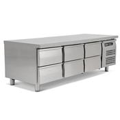 Blizzard 6 Drawer Low Height 650mm Snack Counter 317L SNC3-DRW image