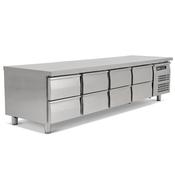 Blizzard 8 Drawer Low Height 650mm Snack Counter 420L SNC4-DRW