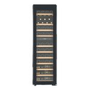 Cavecool Freestanding Wine Cooler Raw Quartz - 44 bottles - Dual zone - Black