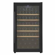Cavecool Raw Citrine Wine Cooler - 56 Bottles - Single Zone - Black CC124SB