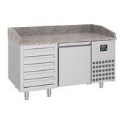 Combisteel Pizza Counter 1 Door 5 Drawers