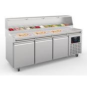 Combisteel Pizza Counter 3 Doors 13x 1/3gn Container