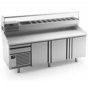Infrico 3 Door Pizza Prep Counter 700L MP2300