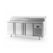 Infrico 3 Dr 700mm Deep Prep Counter W/ Raised Collar 460L BMGN1960EN