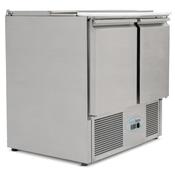 Koldbox 2 Dr Compact Gn Saladette With Cutting Board 240L KXCC2-PREP