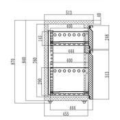 CBC NEW SURFACE Set Of Drawers 1/3 And 2/3 12541