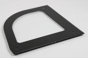 Tefcold RH Side Glass for Curved Model Black 34058
