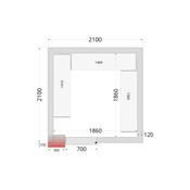 Tefcold CRNF2121 4-Tier Shelf Kit