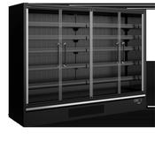 Tefcold Multideck With Doors Galaxy+ GP26FGD Black 43818