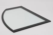 Tefcold RH Curved Side Glass 22970