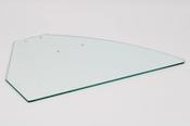 Tefcold Curved Side Glass no lower holes 30278