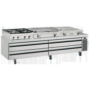 Infrico MSG110 Refrigerated Chef Base 4 Drawers