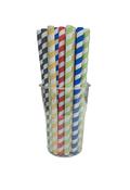 Blue Ice Paper Straws (Pack of 200) image
