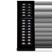 Pevino Built-in &amp; Freestanding Wine Cooler Imperial Eco - 54 bottles - 2 zones - Black image