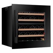 Pevino Majestic Wine Cooler - 30 Bottles - Dual Zone - Black Glass Front PI30D-B-1