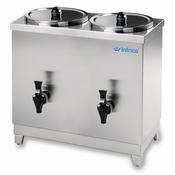 Infrico TL66 Commercial Milk Warmer Bain-Marie 6+6L image