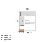 Tefcold CRPF1518 Coldroom (Cooling)