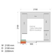 Tefcold CRPF2121 Coldroom (Cooling)