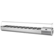 Infrico VIP149014CRISTAL Refrigerated Pizza &amp; Sandwich Prep Display Cabinet image
