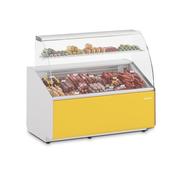 Infrico VJU9C Curved Glass Refrigerated Display Case Juliet Series image