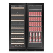 Cella Wine &amp; Beverage Combination, WBV163D-BLACK