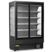 Blizzard 1M Multi Deck With Glass Doors BTD100BKGDV2