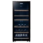 Cavecool Chill Sapphire Special Edition Wine Cooler - 102 Bottles - Dual Zone - Black CC102DB-1-SE