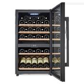 Cavecool Raw Citrine Special Edition Wine Cooler - 49 Bottles - Dual Zone - Black CC124DB-SE
