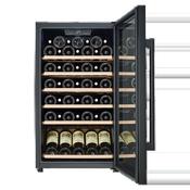 Cavecool Raw Citrine Special Edition Wine Cooler - 56 Bottles - Single Zone - Black CC124SB-SE
