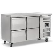 Blizzard 4 Drawer Refrigerated Counter Without Upstand 282L HBC2NU-22 image