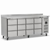 Blizzard 12 Drawer Refrigerated Counter With Upstand 553L HBC4-3333