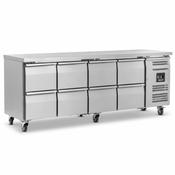 Blizzard 8 Drawer Refrigerated Counter Without Upstand 553L HBC4NU-2222