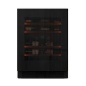 Pevino Imperial Wine Cooler - 35 Bottles - Dual Zone - Black Glass Front PIM45D-HHB