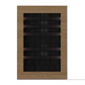 Pevino Imperial Wine Cooler - 40 Bottles - Dual Zone - Black Glass Front PIM48DK-BP