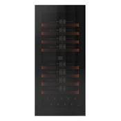 Pevino Imperial Wine Cooler - 62 Bottles - Dual Zone - Black Glass Front PIM72D-BP