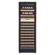 Pevino Noble Wine Cooler - 92 Bottles - Multi Zone - Black Glass Front PN328MB-HHB-Som