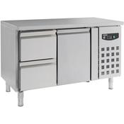 Combisteel 700 refrigerated counter 1 door and 2 drawers