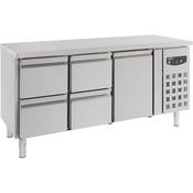Combisteel 700 refrigerated counter 1 door and 4 drawers