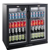 CombiSteel BACKBAR COOLER BLACK 2 DOORS