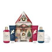 The Fuzzy Duck Winter Wonderland Gingerbread House Set