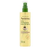Aveeno Daily Moisturising Body Oil Spray Cocoa Butter Vanilla Scent 200Ml image
