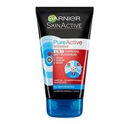 Pure Active Intensive 3In1 Charcoal Anti-Blackhead Wash Scrub And Mask 150Ml image