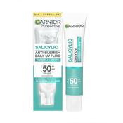 Garnier Salicylic Anti-Blemish Daily Uv Fluid Spf50+ image