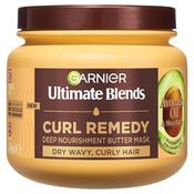 Garnier Ultimate Blends Curl Remedy Mask 340Ml