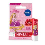 Nivea Princess Rapunzel Wild Cranberry Lip Balm image