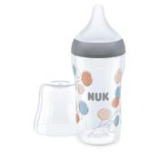 Nuk Pm Bottle Flowers Grey 260Ml