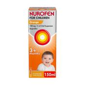 Nurofen For Children Orange Oral Suspension 150Ml image