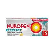 Nurofen Cold &amp; Flu Tablets 12 Tablets image
