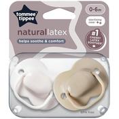 Tommee Tippee Natural Latex Cherry Soother 0-6M image