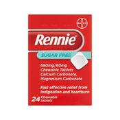 Rennie Sugar Free 24'S Mint